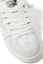 Area Leather Patchwork Sneakers